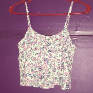 Divided Crop Tank Top